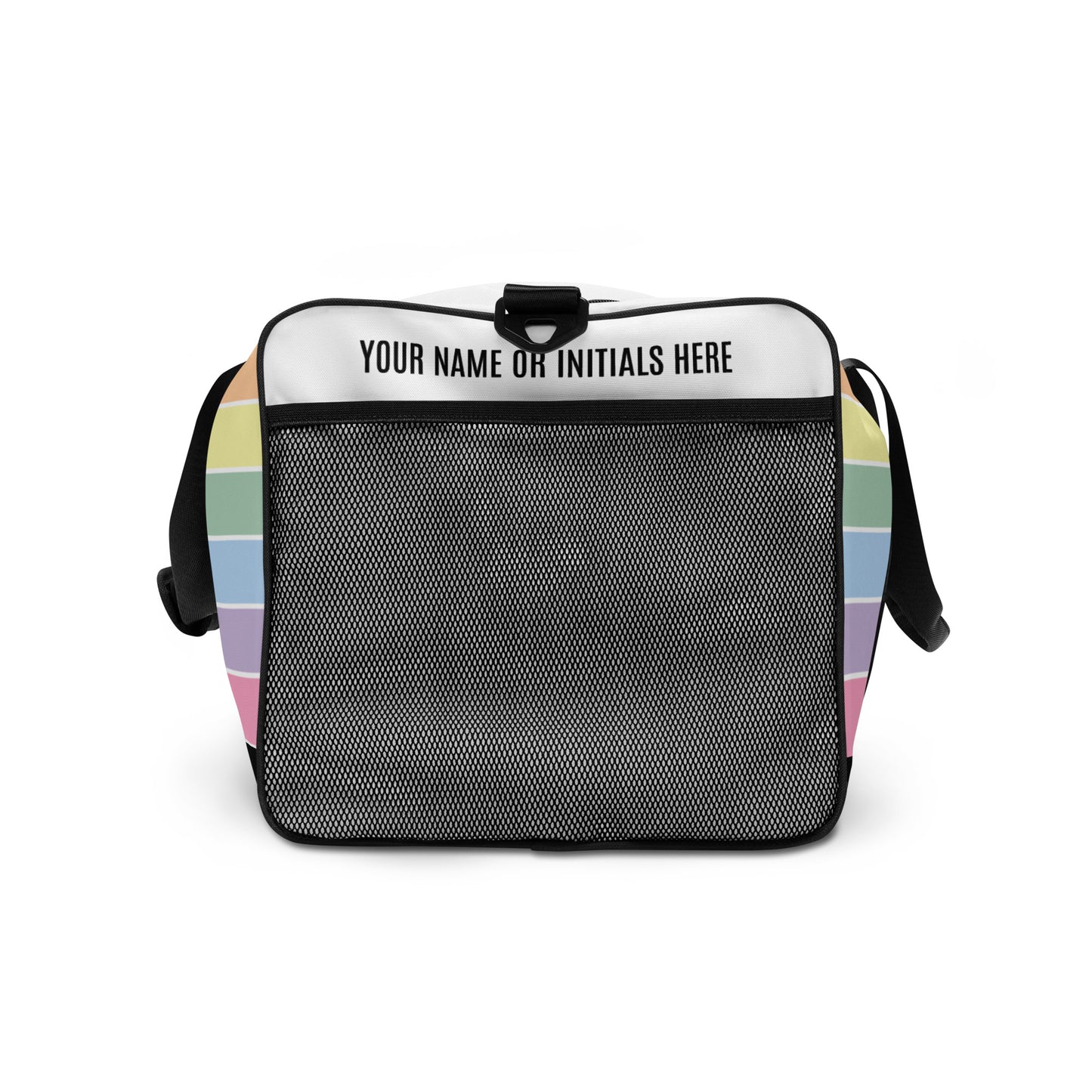 Duffle Bag in Fun Fetti Pastel Colours