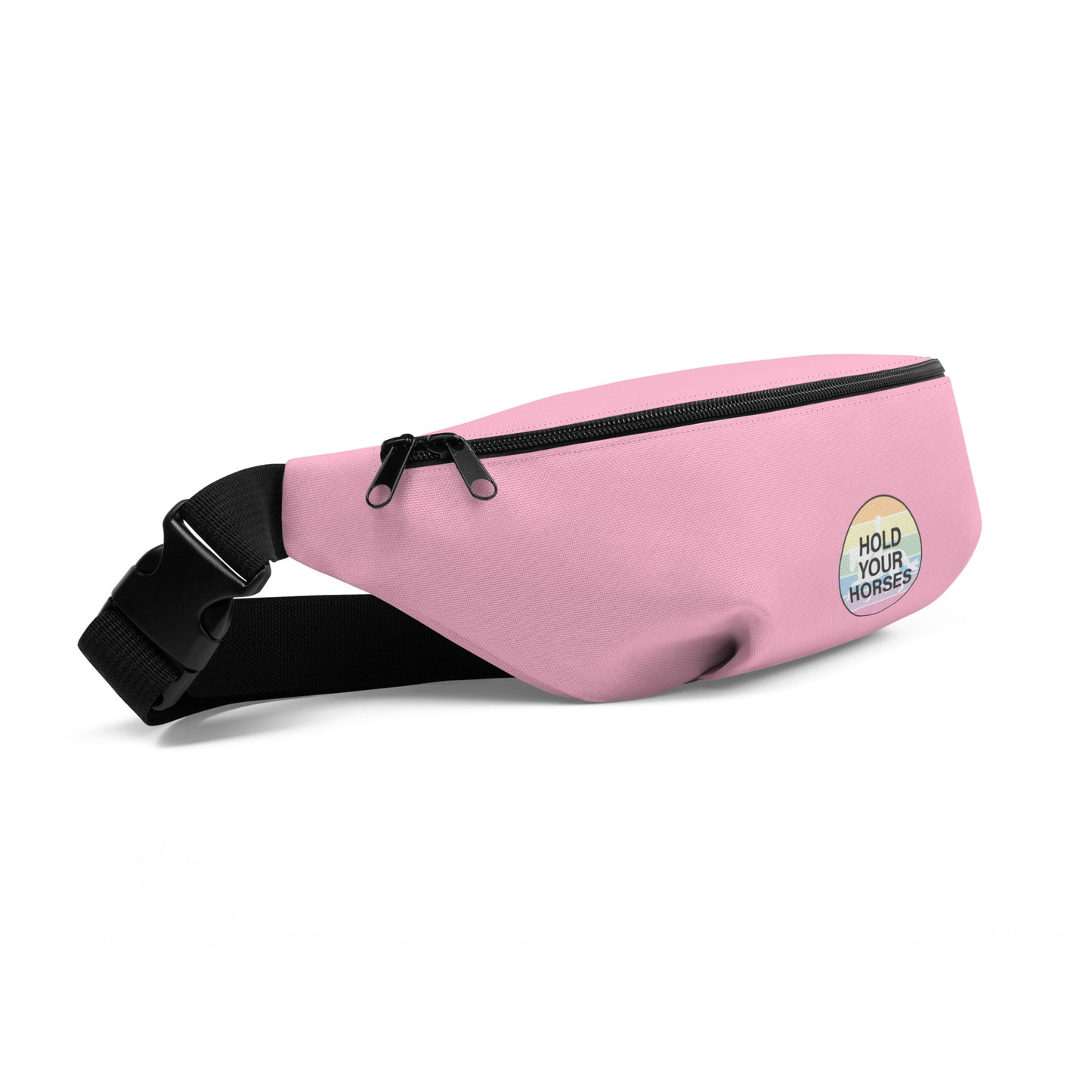 Fanny Pack "HOLD YOUR HORSES" in Cotton Candy
