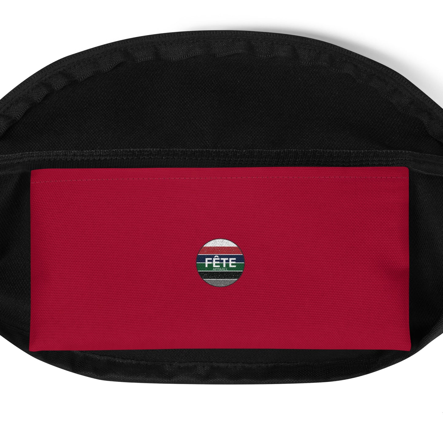 Fanny Pack "CAN" Maple Leaf in Barn Red