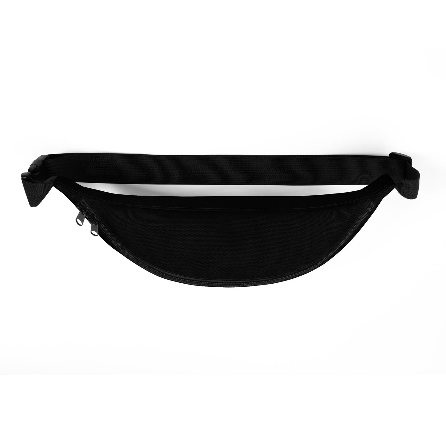 Fanny Pack "SOLACE STABLES" in Classic White on Basic Black