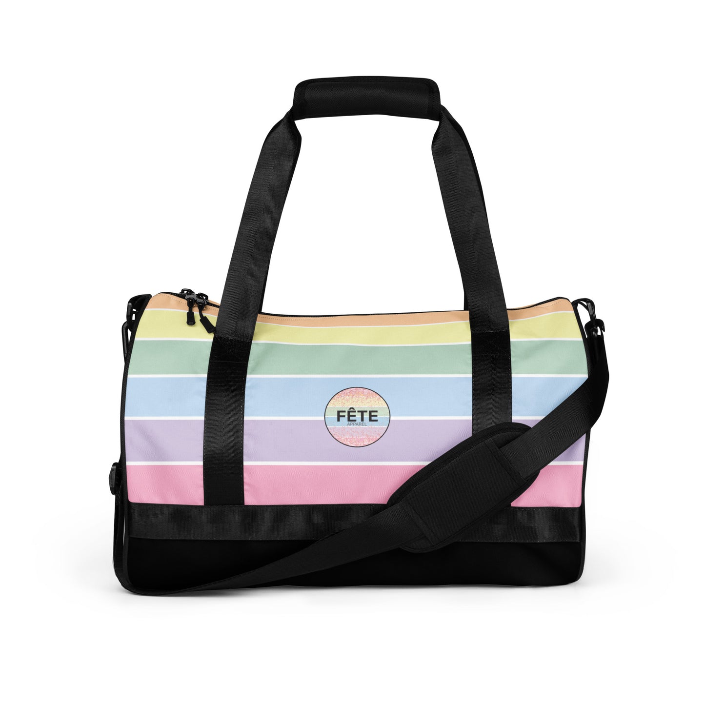 Gym Bag in Fun Fetti Pastel Colours