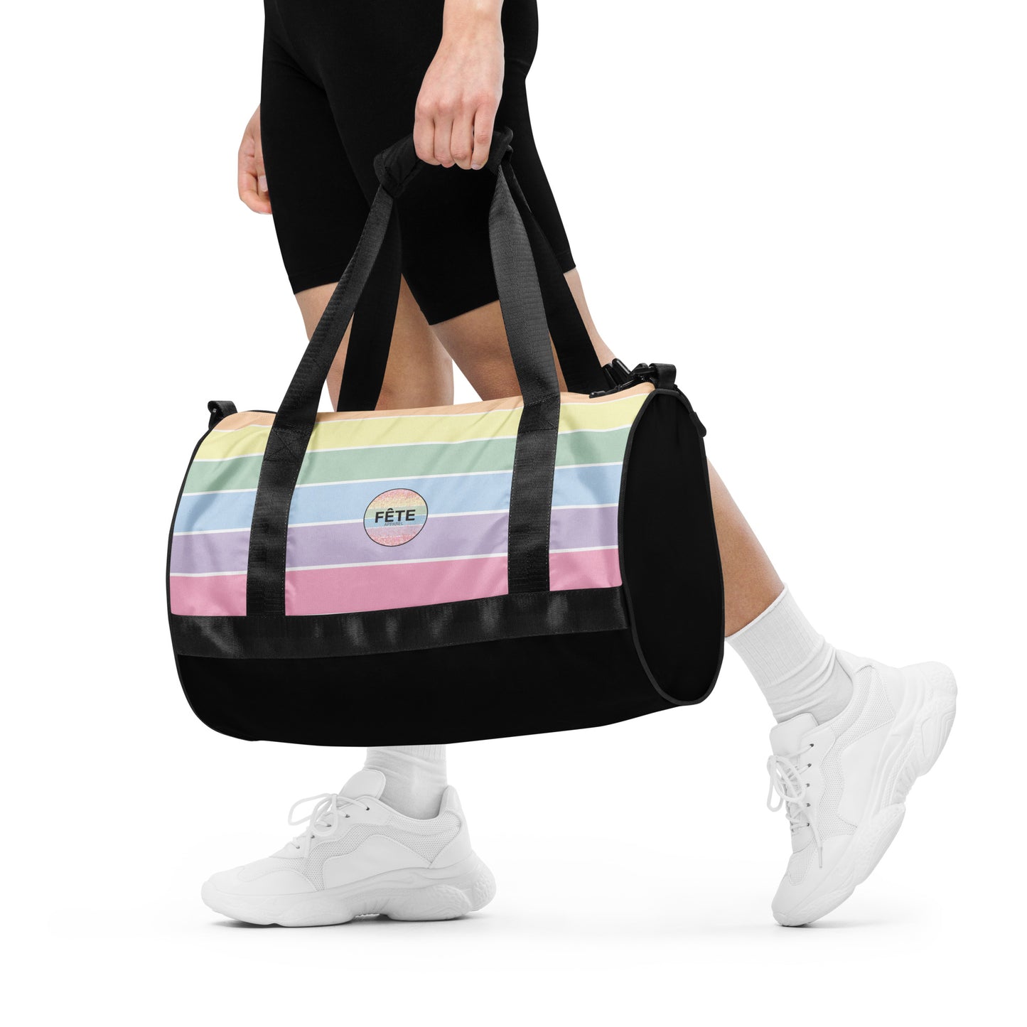 Gym Bag in Fun Fetti Pastel Colours