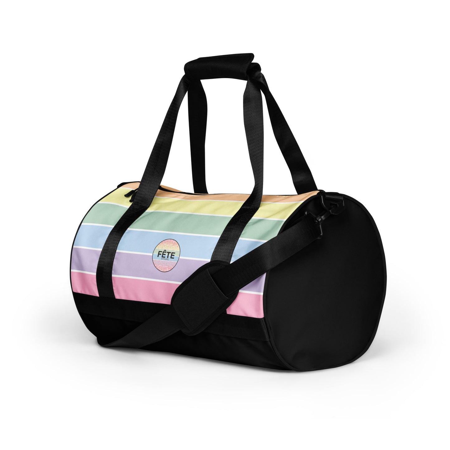 Gym Bag in Fun Fetti Pastel Colours