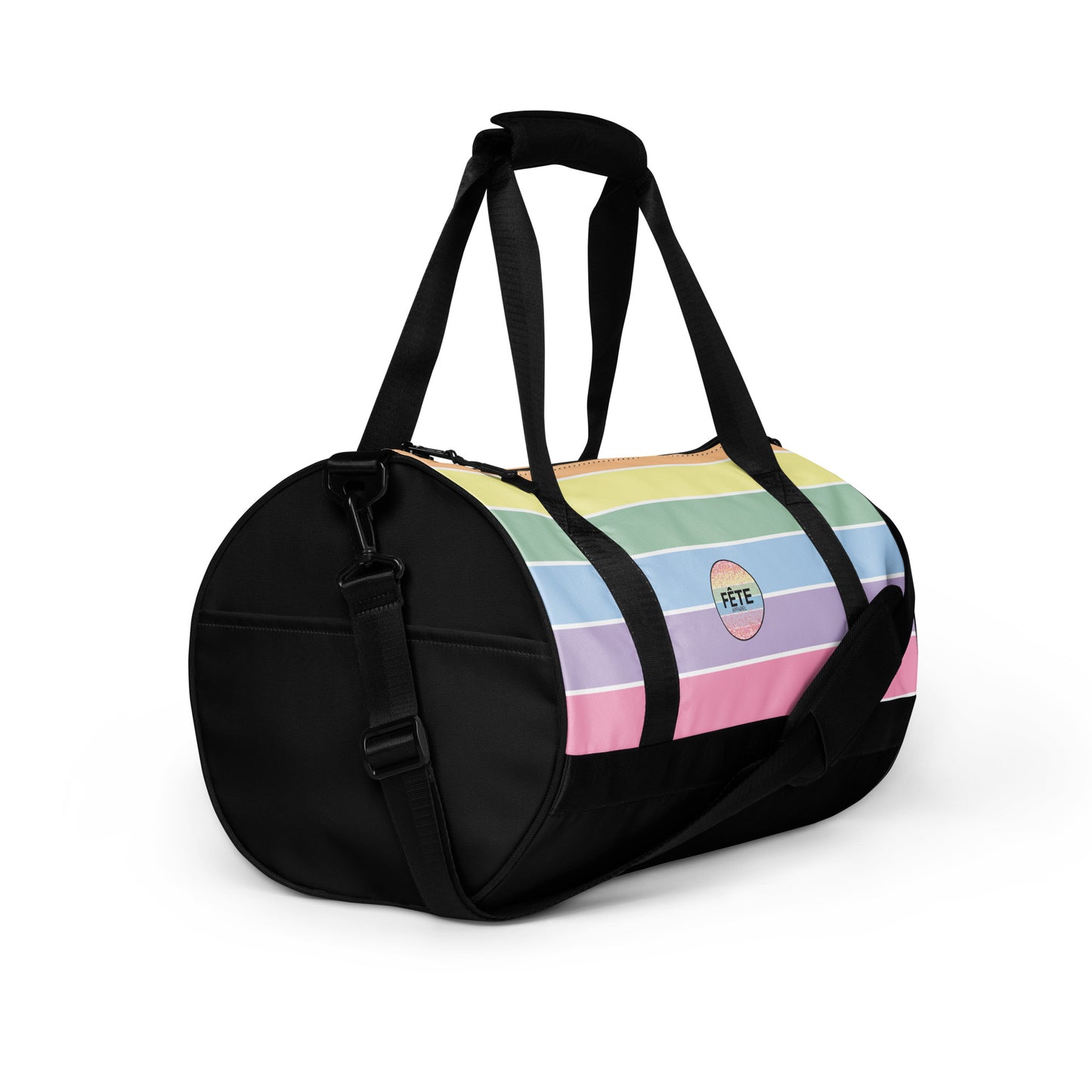 Gym Bag in Fun Fetti Pastel Colours