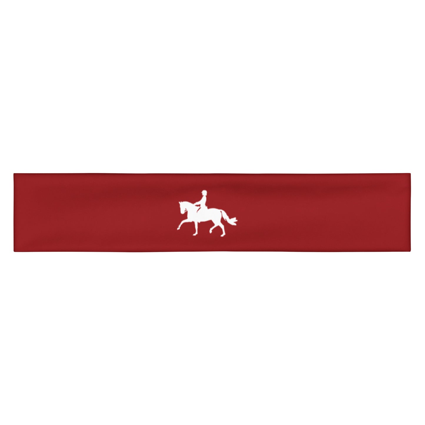 Headband Equestrian in Barn Red