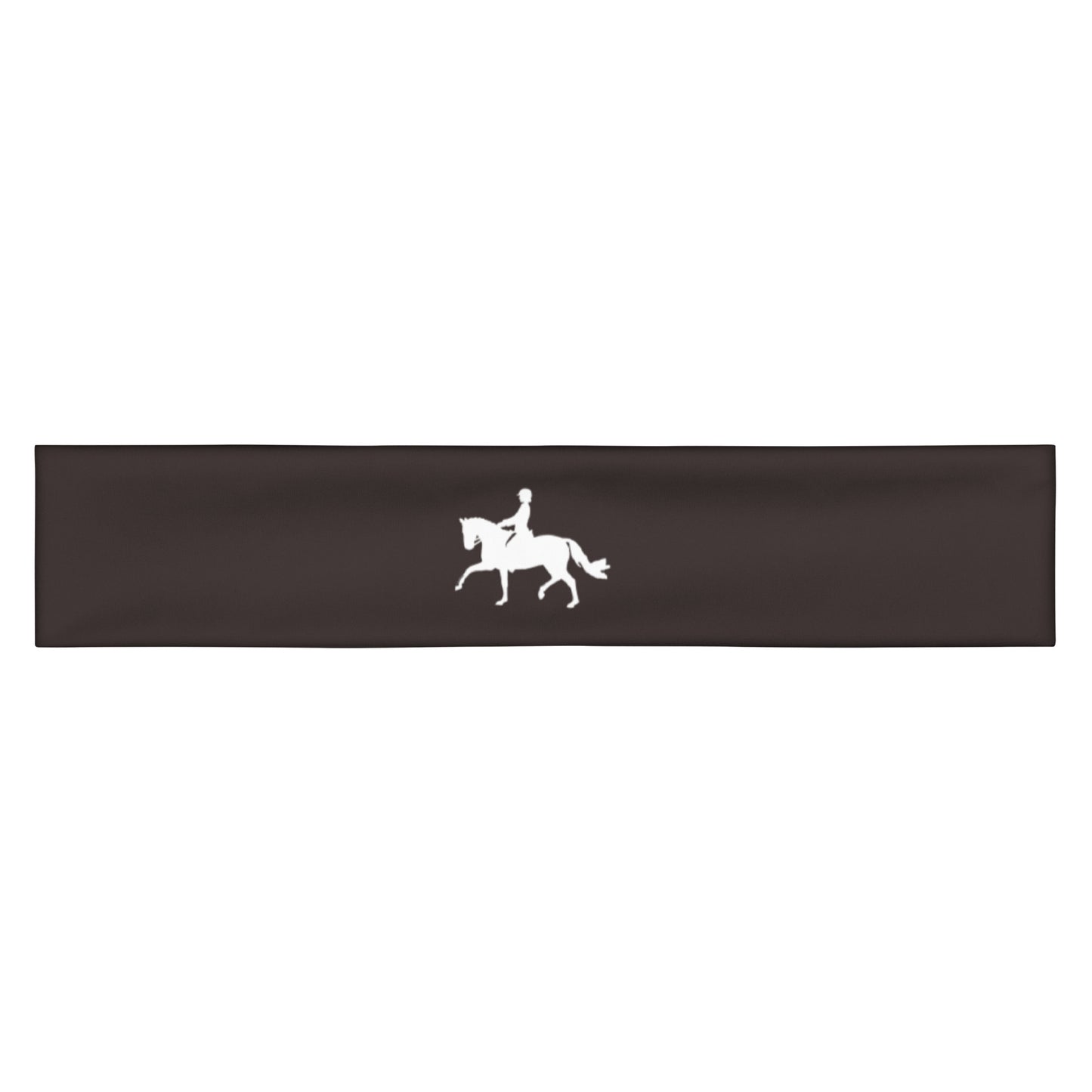 Headband Equestrian in Espresso Brown