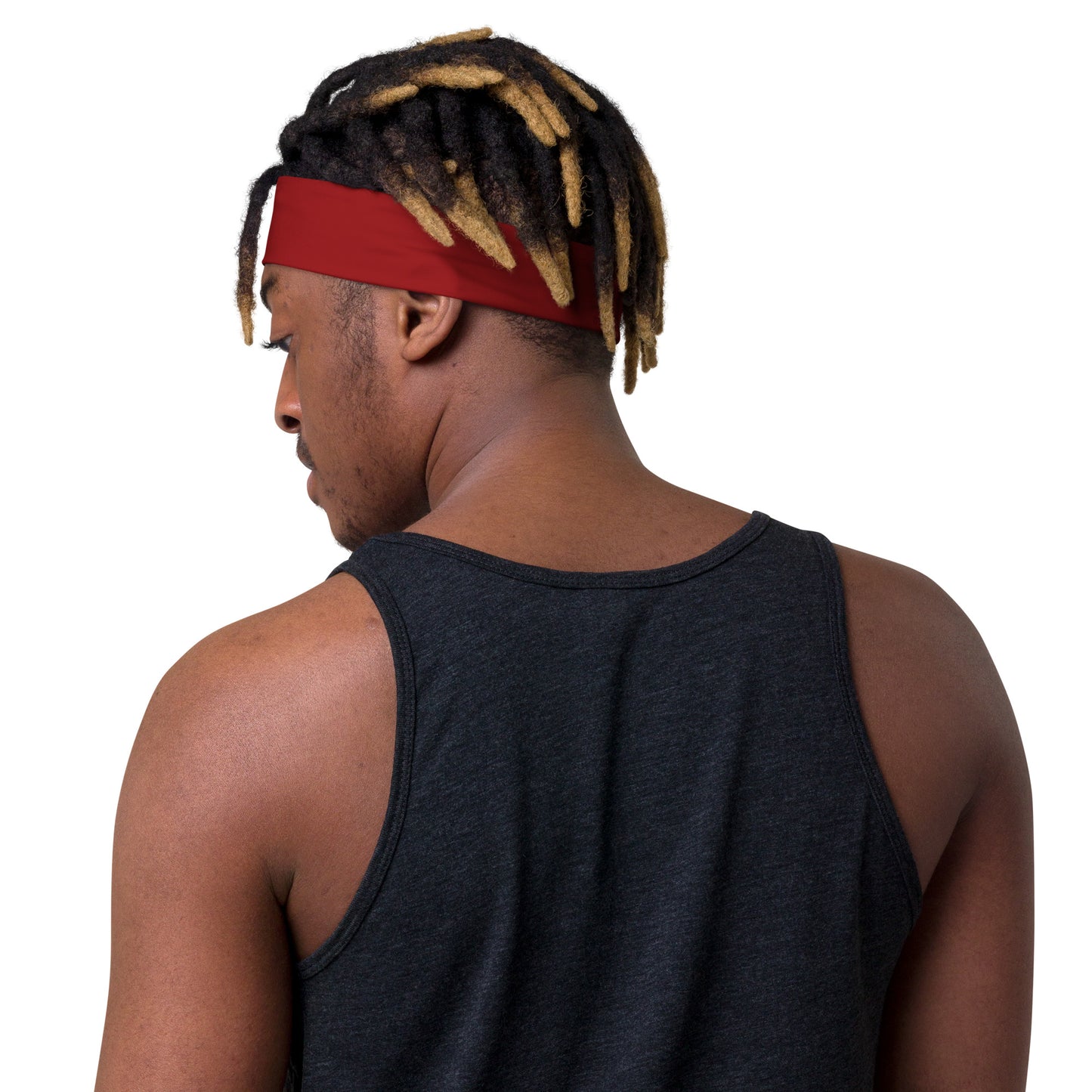 Headband Equestrian in Barn Red