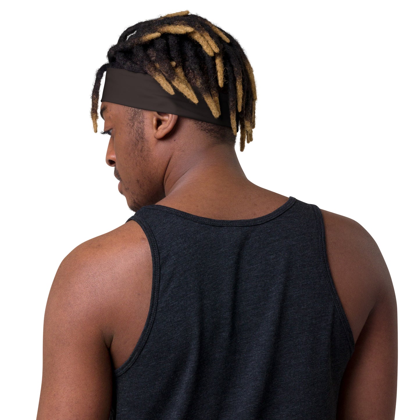 Headband Equestrian in Espresso Brown