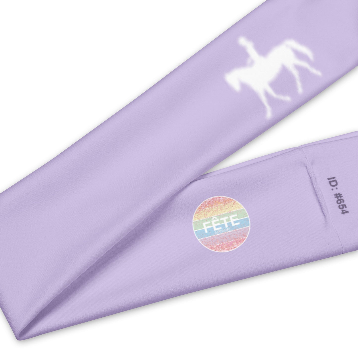 Headband Equestrian in Grape Taffy