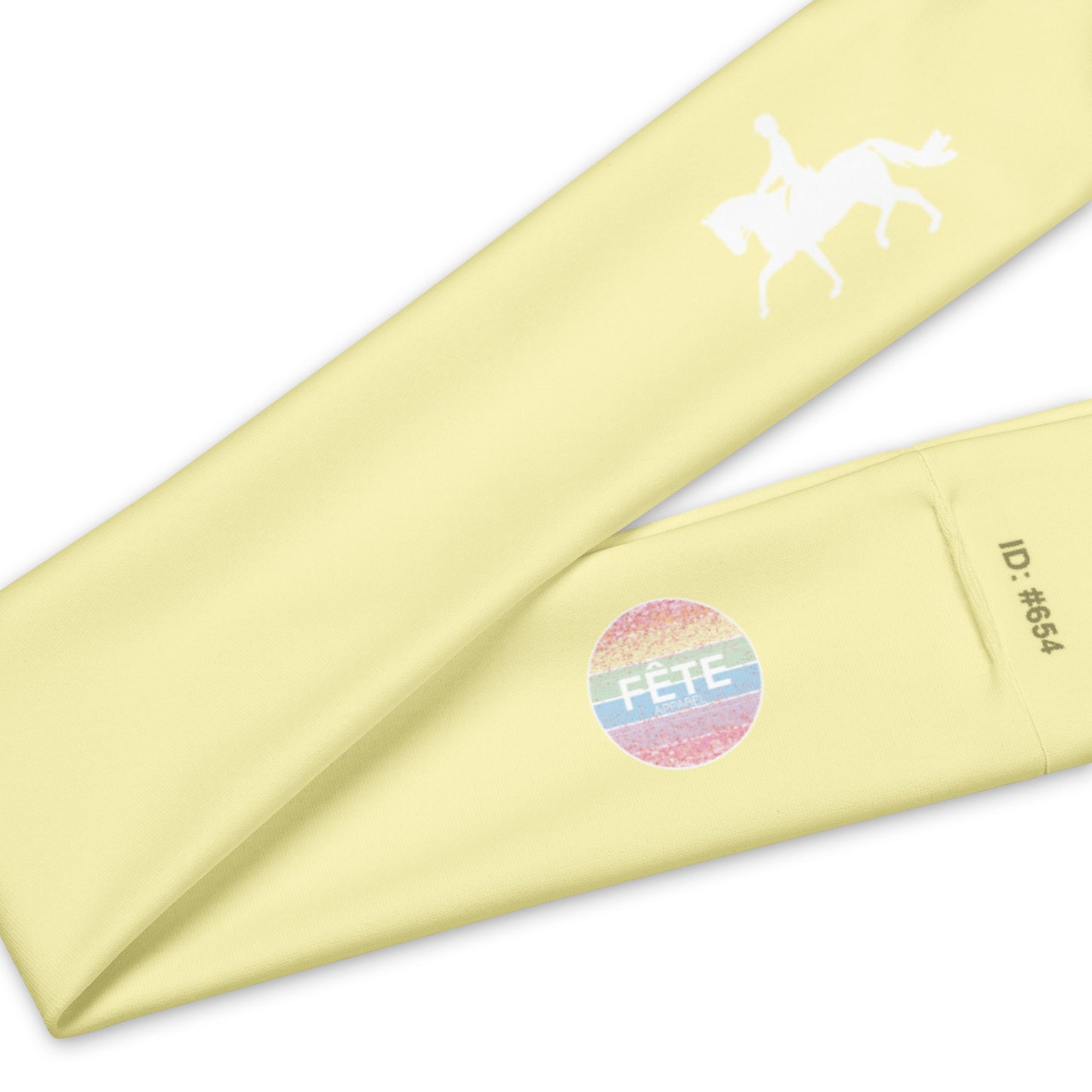 Headband Equestrian in Frozen Lemonade