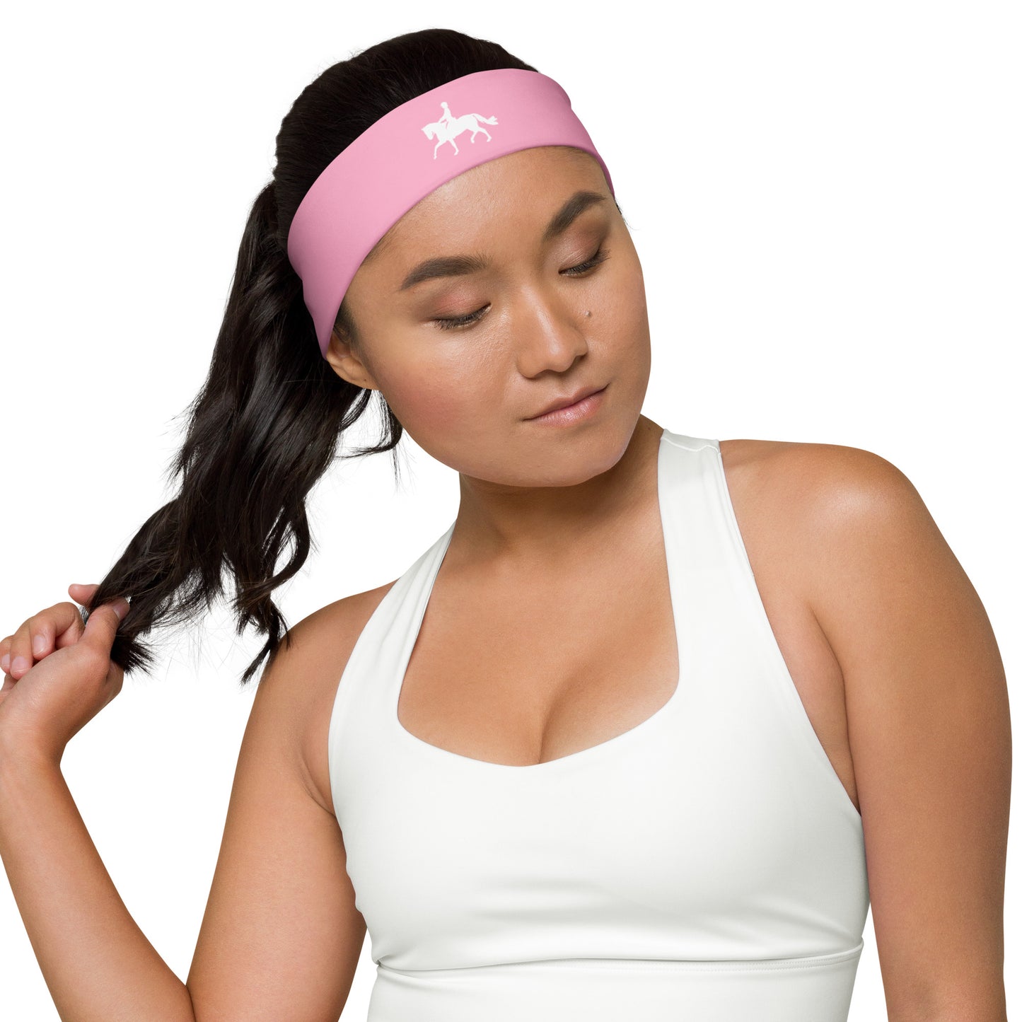 Headband Equestrian in Cotton Candy