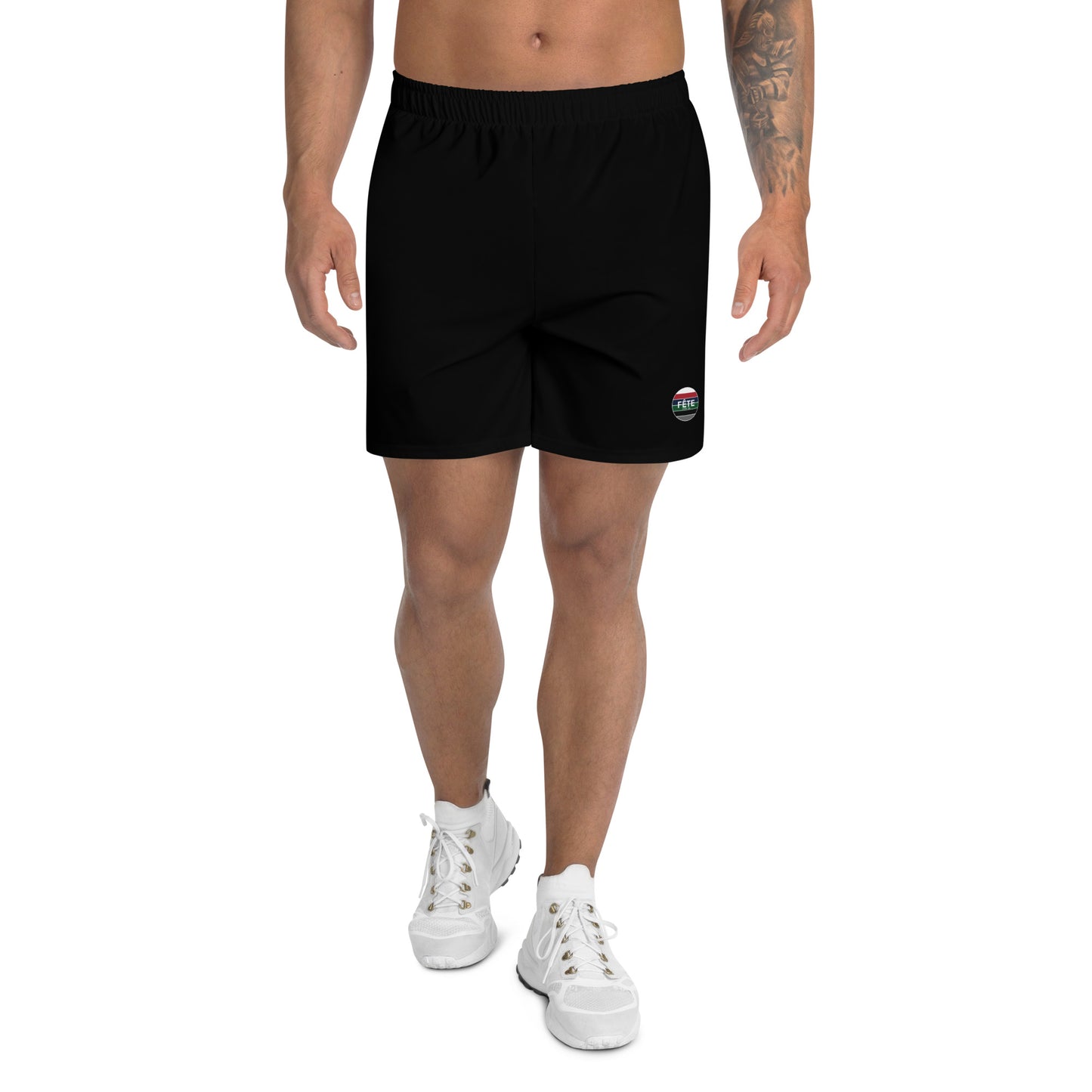Men's Athletic Shorts in Basic Black