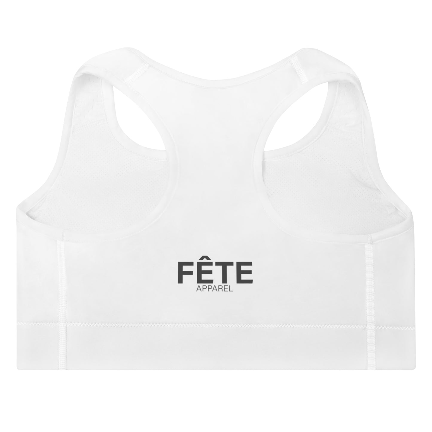 Women's Sports Bra in Classic White
