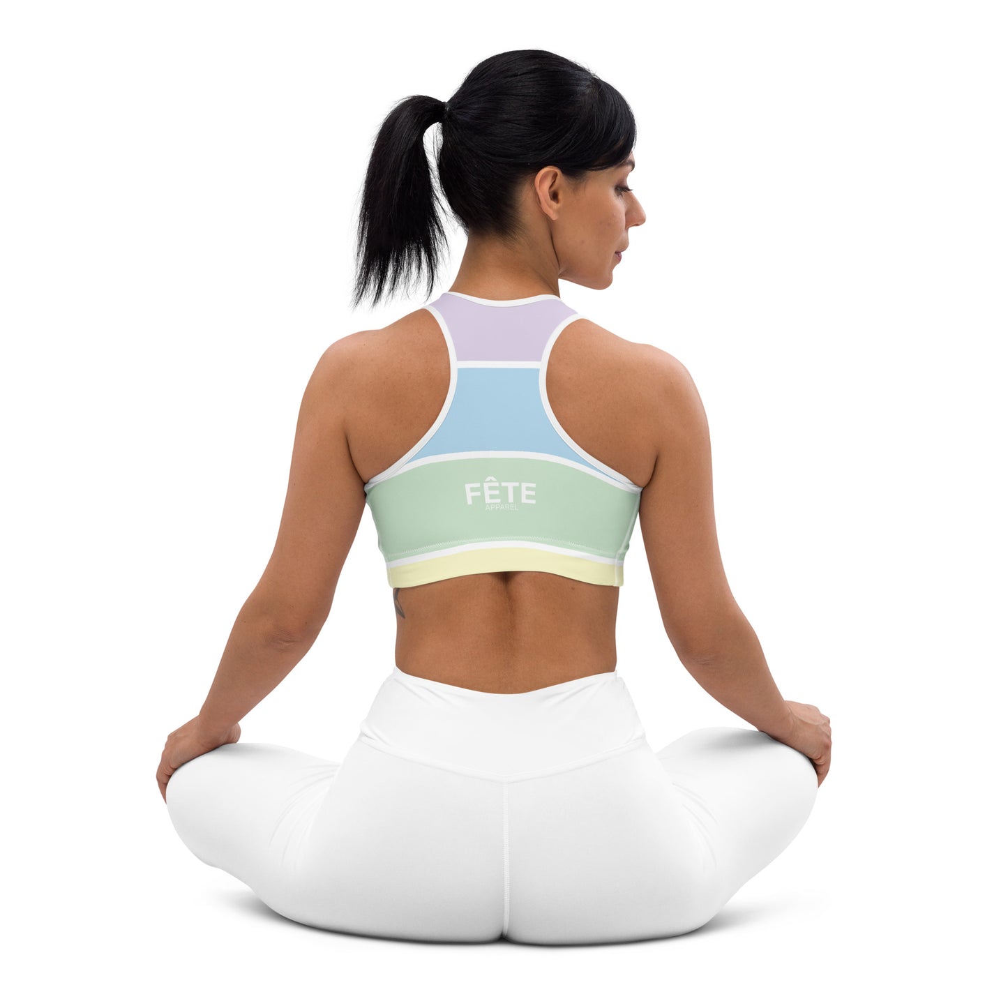 Women's Sports Bra in Fun Fetti Colours