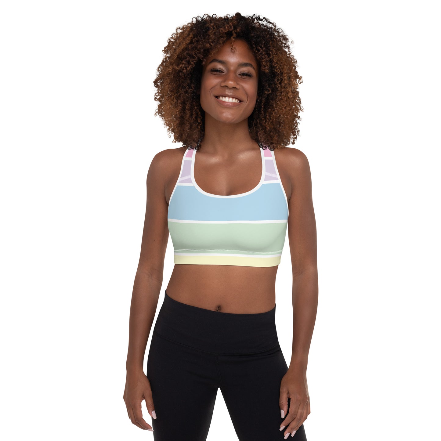 Women's Sports Bra in Fun Fetti Colours