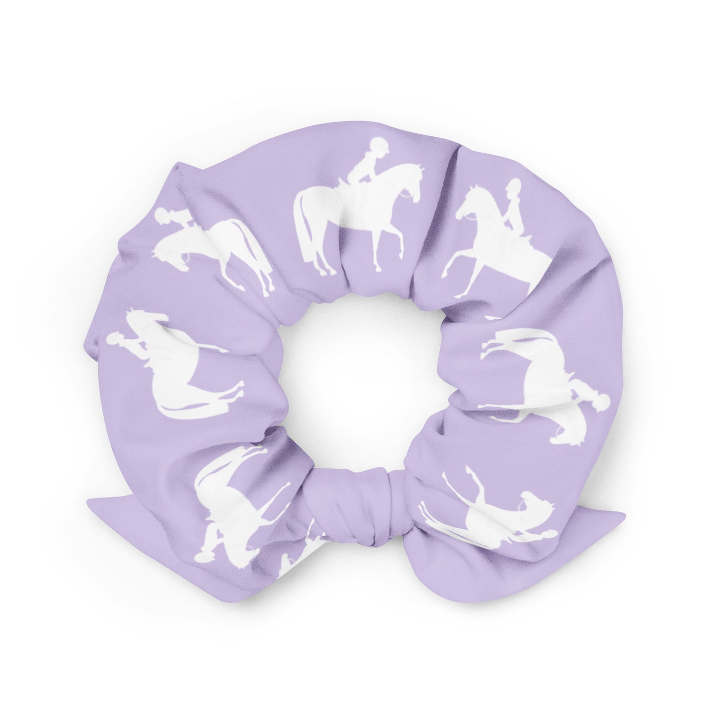 Scrunchie Equestrian in Grape Taffy