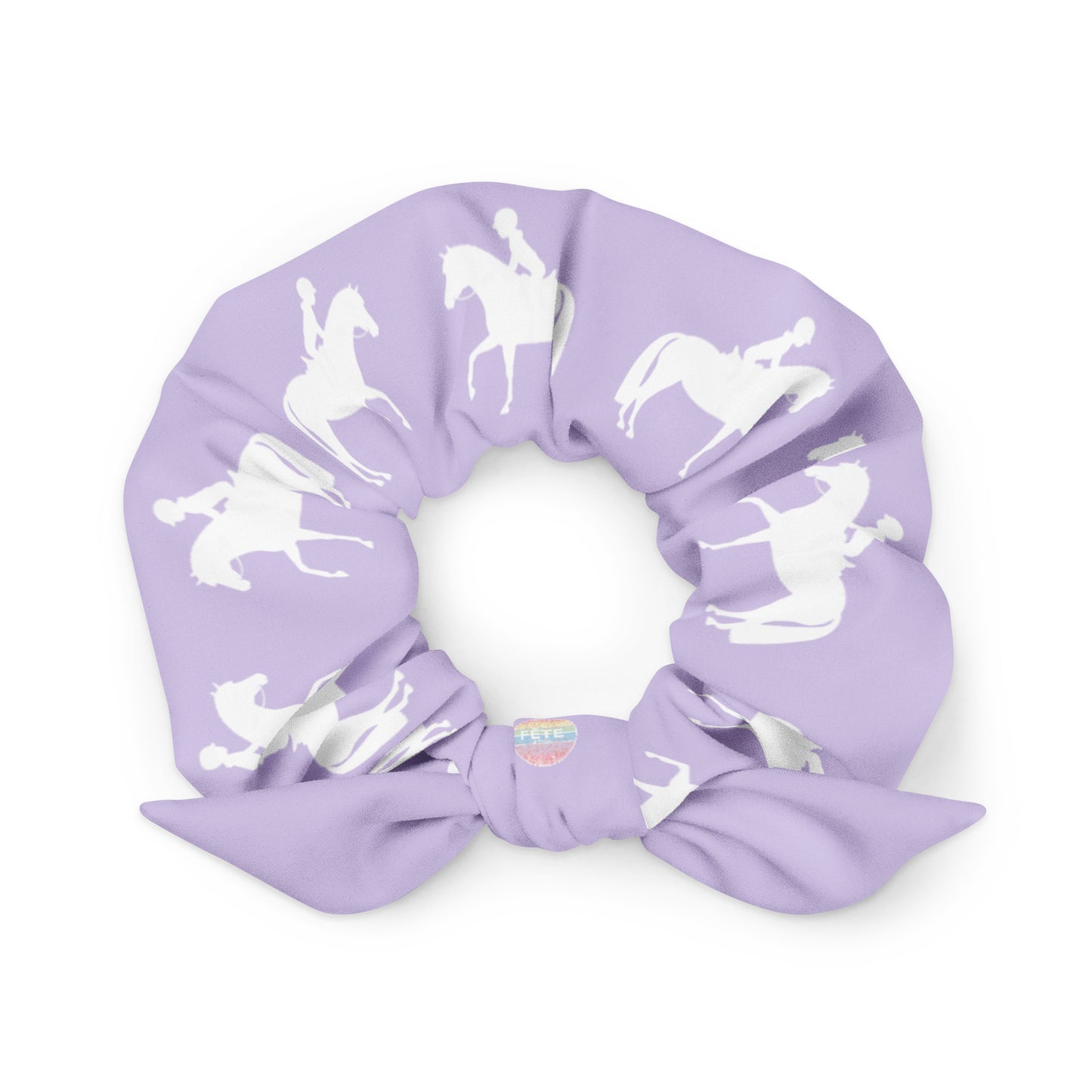 Scrunchie Equestrian in Grape Taffy