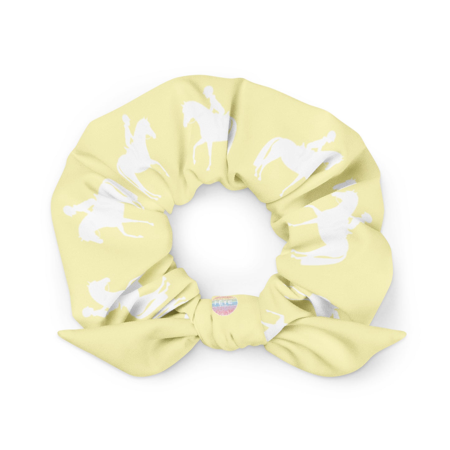 Scrunchie Equestrian in Frozen Lemonade
