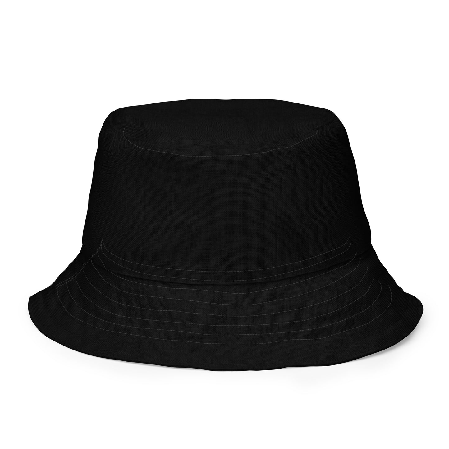 Bucket Hat "FÊTE" in Classic White & Basic Black