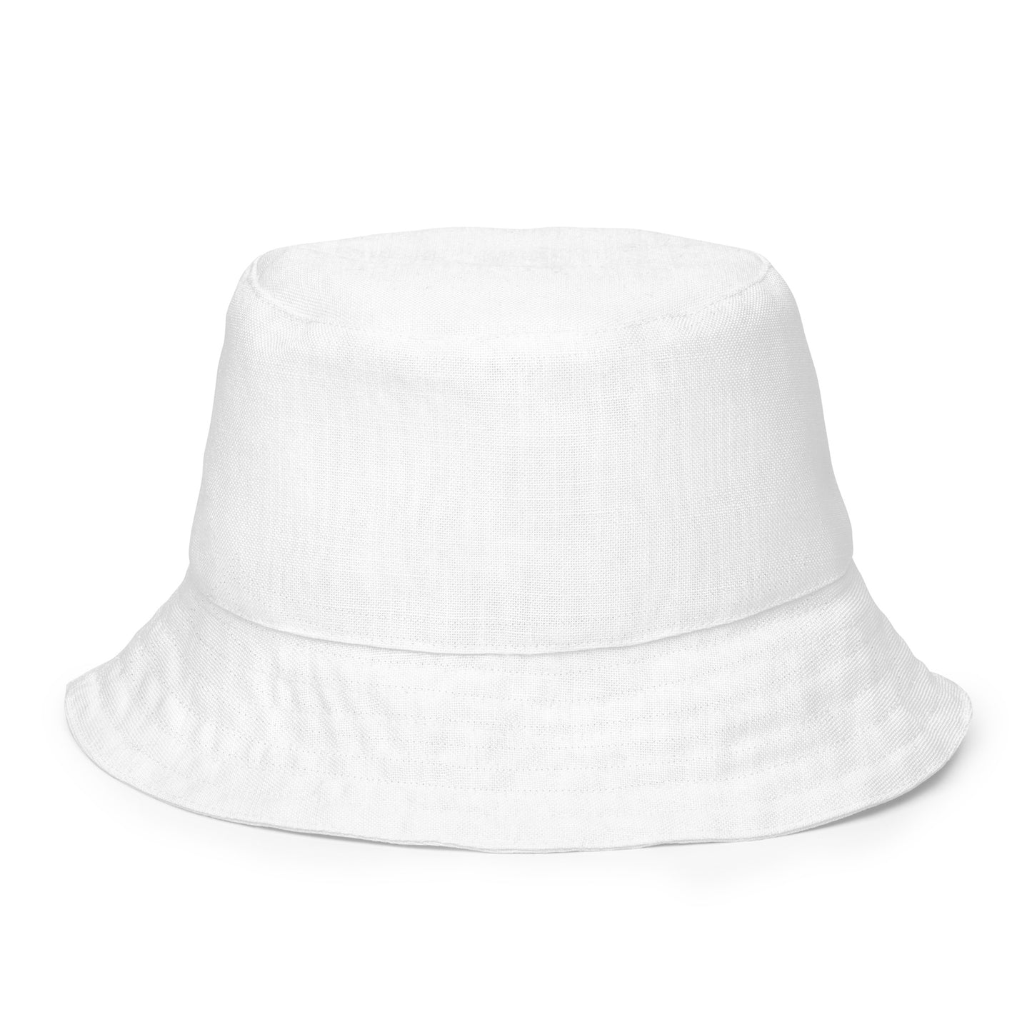 Bucket Hat "FÊTE" in Classic White & Basic Black