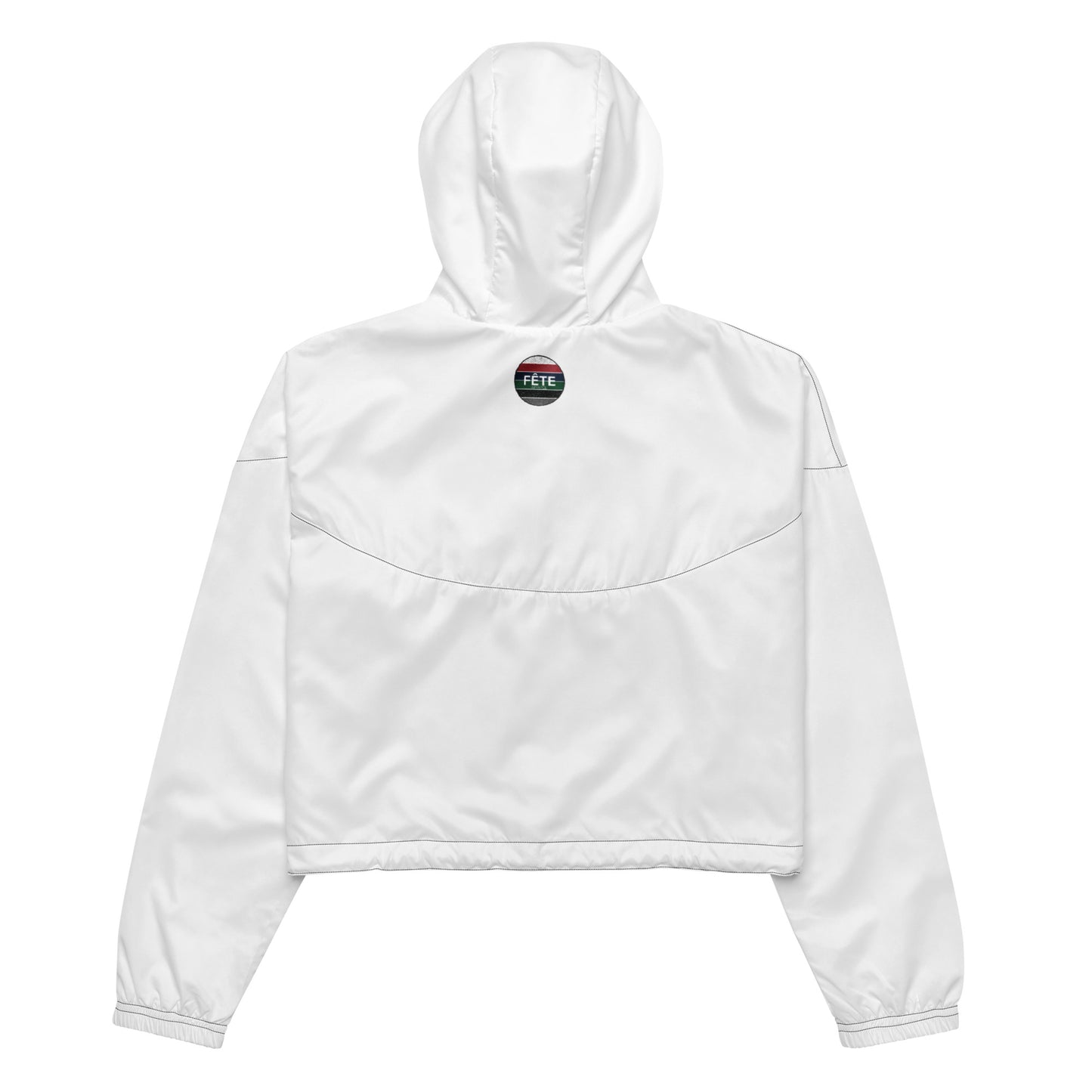 Women’s Cropped Windbreaker in Francis XI Classic Colours with White or Black Trim