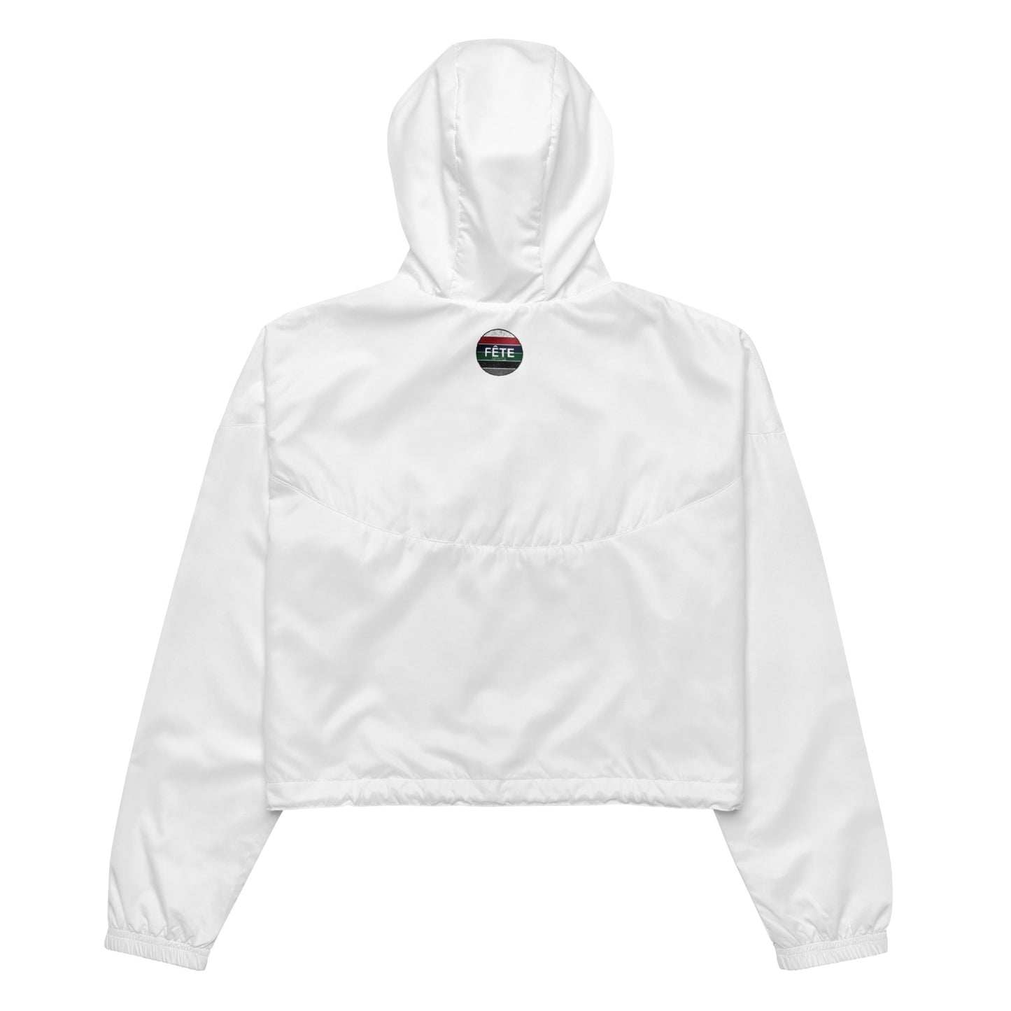 Women’s Cropped Windbreaker in Francis XI Classic Colours with White or Black Trim