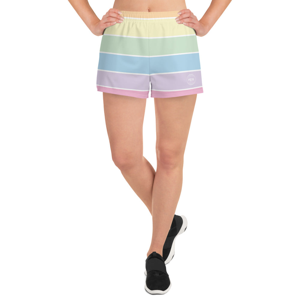 Women’s Athletic Shorts in Fun Fetti Colours