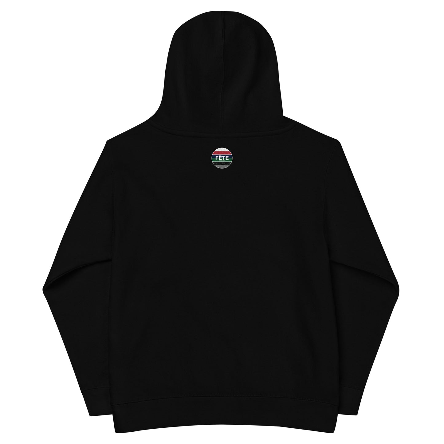 Children's Fleece Hoodie "HEADINGLEY, MB" Embroidered in Classic White on Basic Black or French Navy