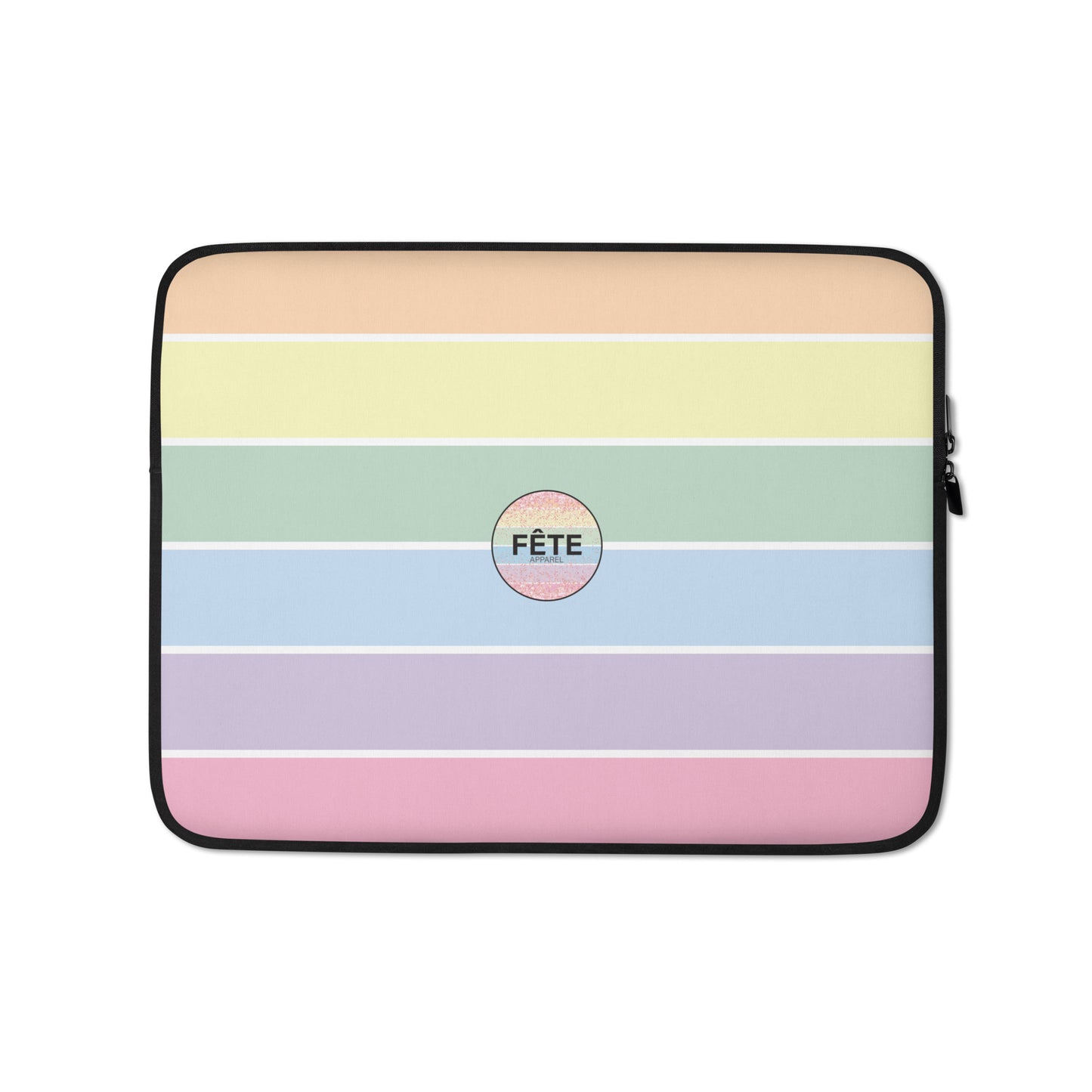 Laptop Sleeve in Fun Fetti Pastel Colours