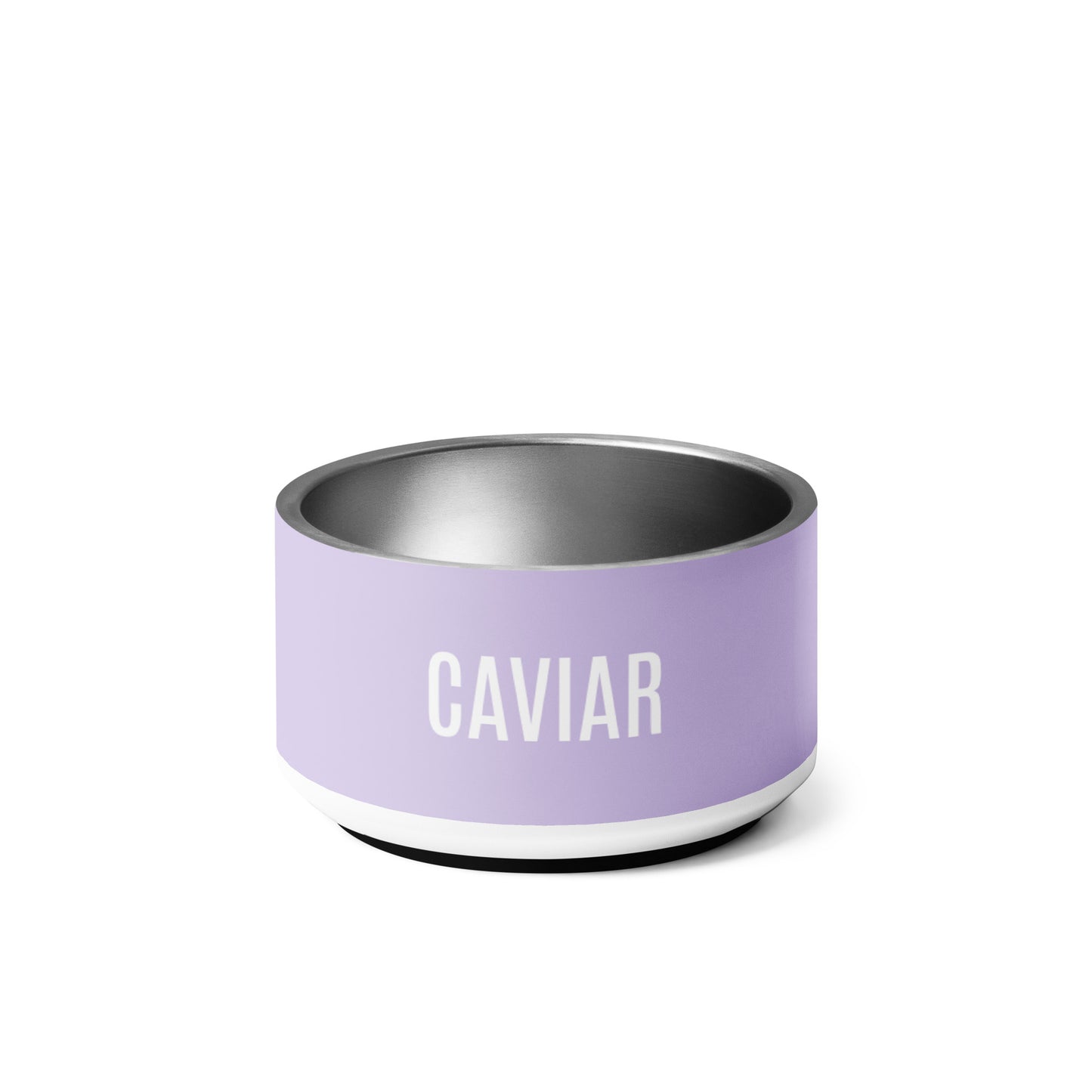 Pet Bowl "CAVIAR" in Grape Taffy