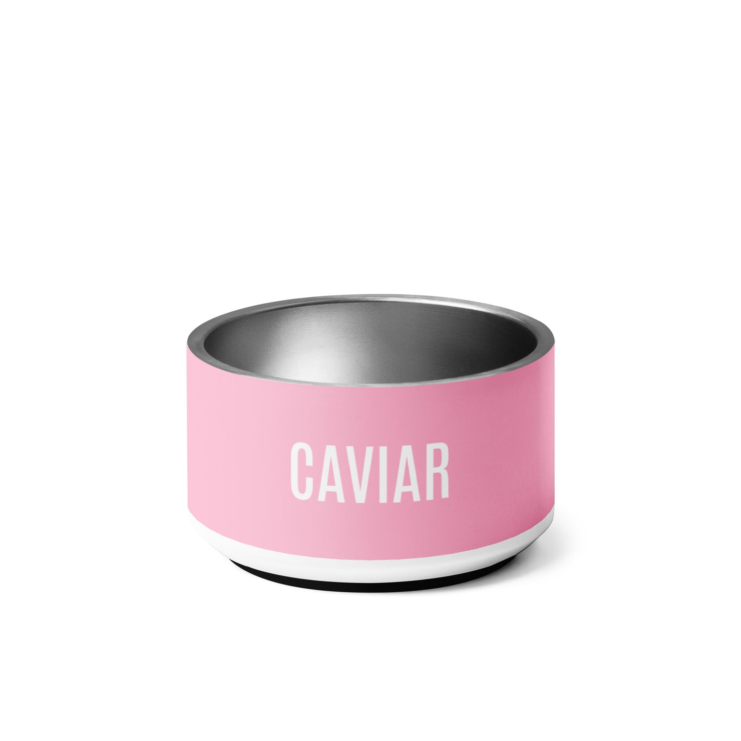 Pet Bowl "CAVIAR" in Cotton Candy