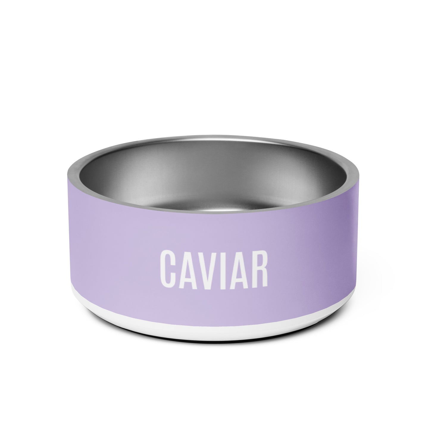 Pet Bowl "CAVIAR" in Grape Taffy