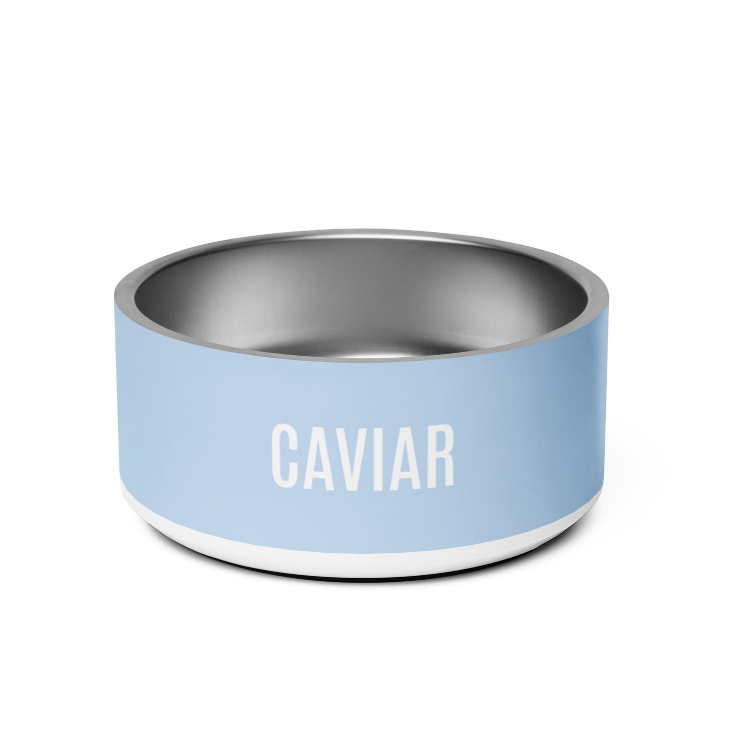 Pet Bowl "CAVIAR" in Blue Bubblegum