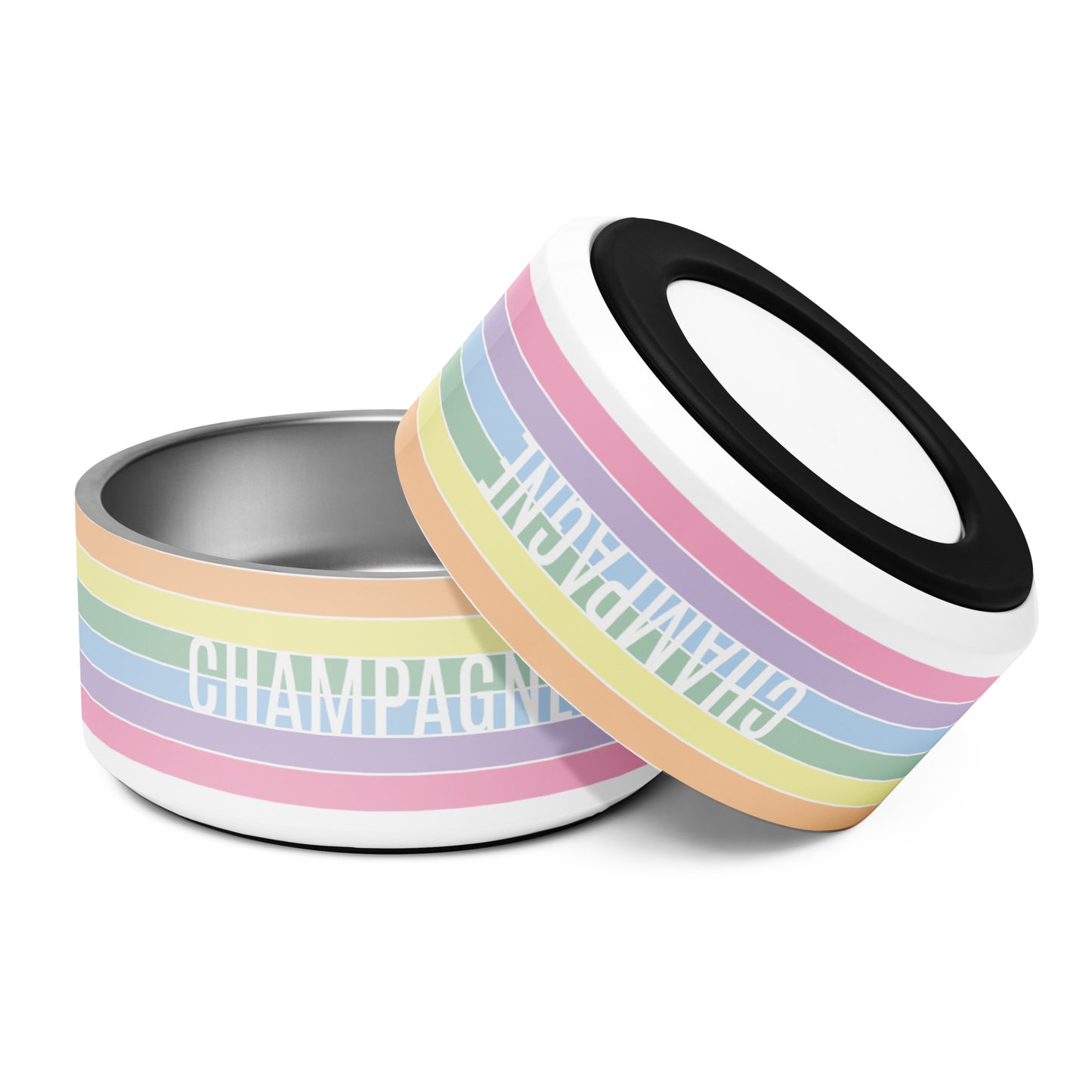 Pet Bowl "CHAMPAGNE" in Fun Fetti Colours