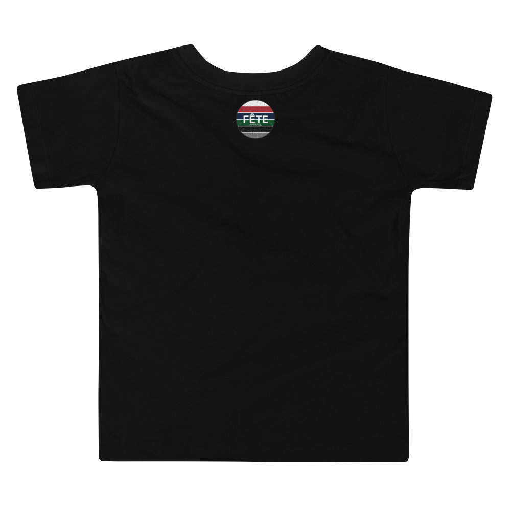 Children's T-Shirt "BEING RAISED IN A BARN" in Classic White or Basic Black