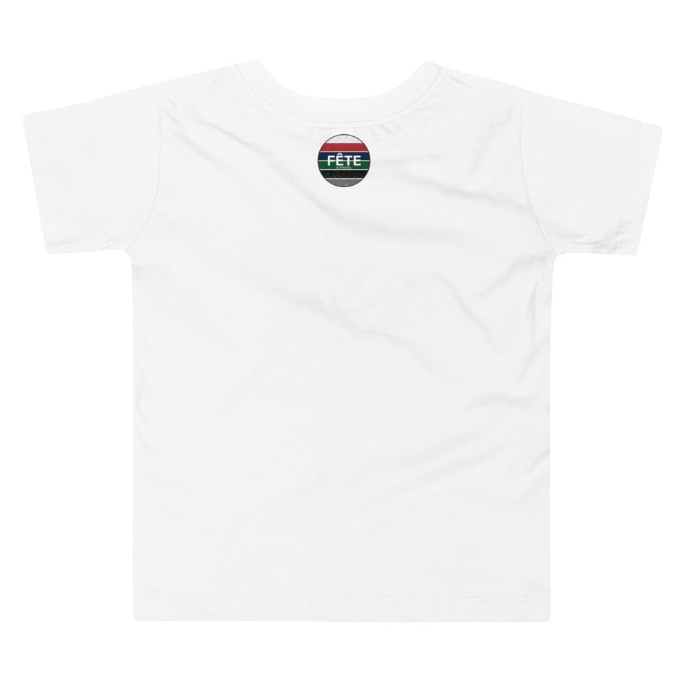 Children's T-Shirt "BEING RAISED IN A BARN" in Classic White or Basic Black