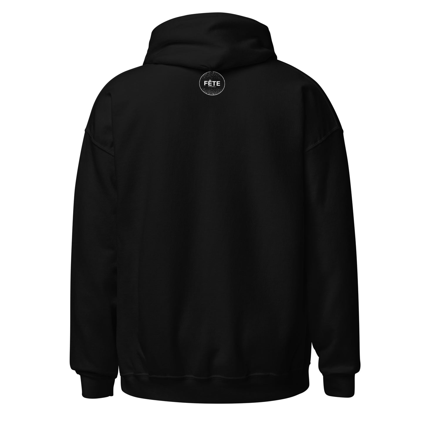 Adult Traditional Hoodie "SOLACE STABLES" Embroidered in Classic White on Basic Black or French Navy