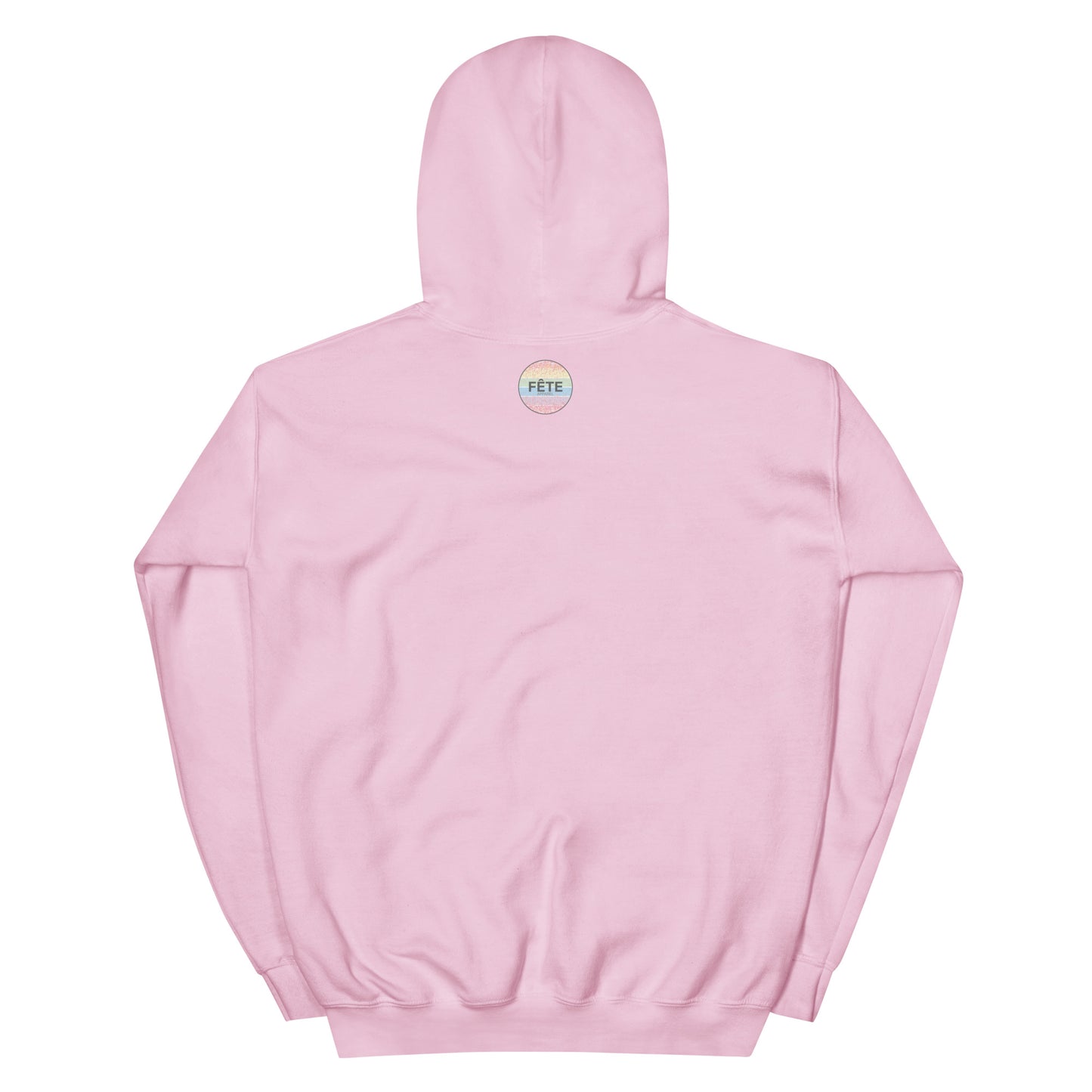 Adult Traditional Hoodie "I WEAR MY HEART ON MY SLEEVE" Horse in Storm Grey on Classic White, Light Blue or Light Pink