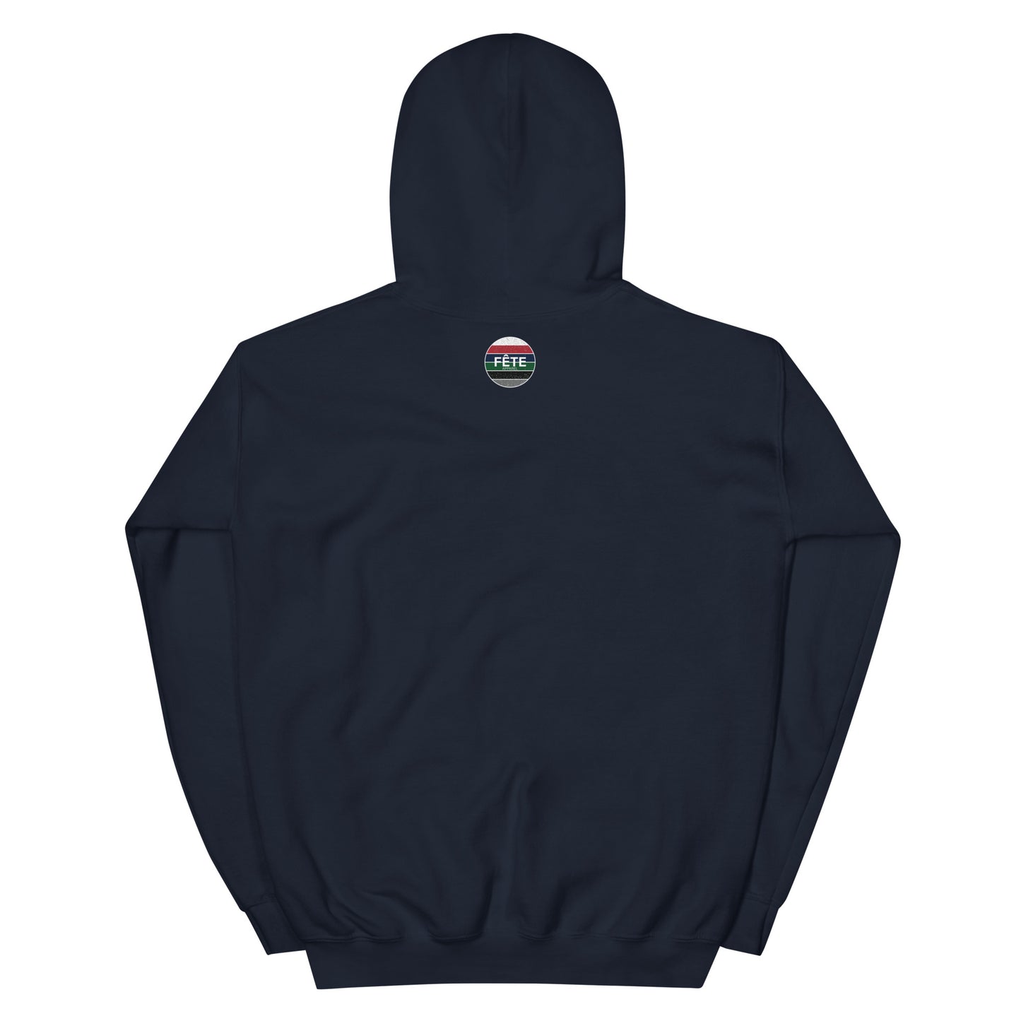 Adult Traditional Hoodie "LIFE IS A JOURNEY" Equestrian in Classic White on Basic Black, French Navy or Storm Grey