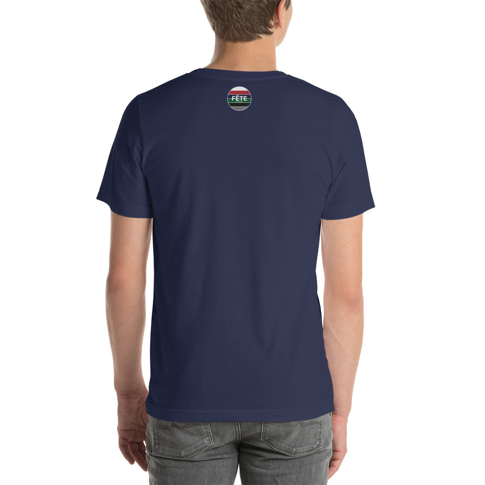 Adult T-Shirt "SOLACE STABLES" Embroidered in Classic White on Basic Black, French Navy, Canadian Red, Racing Green or Storm Grey