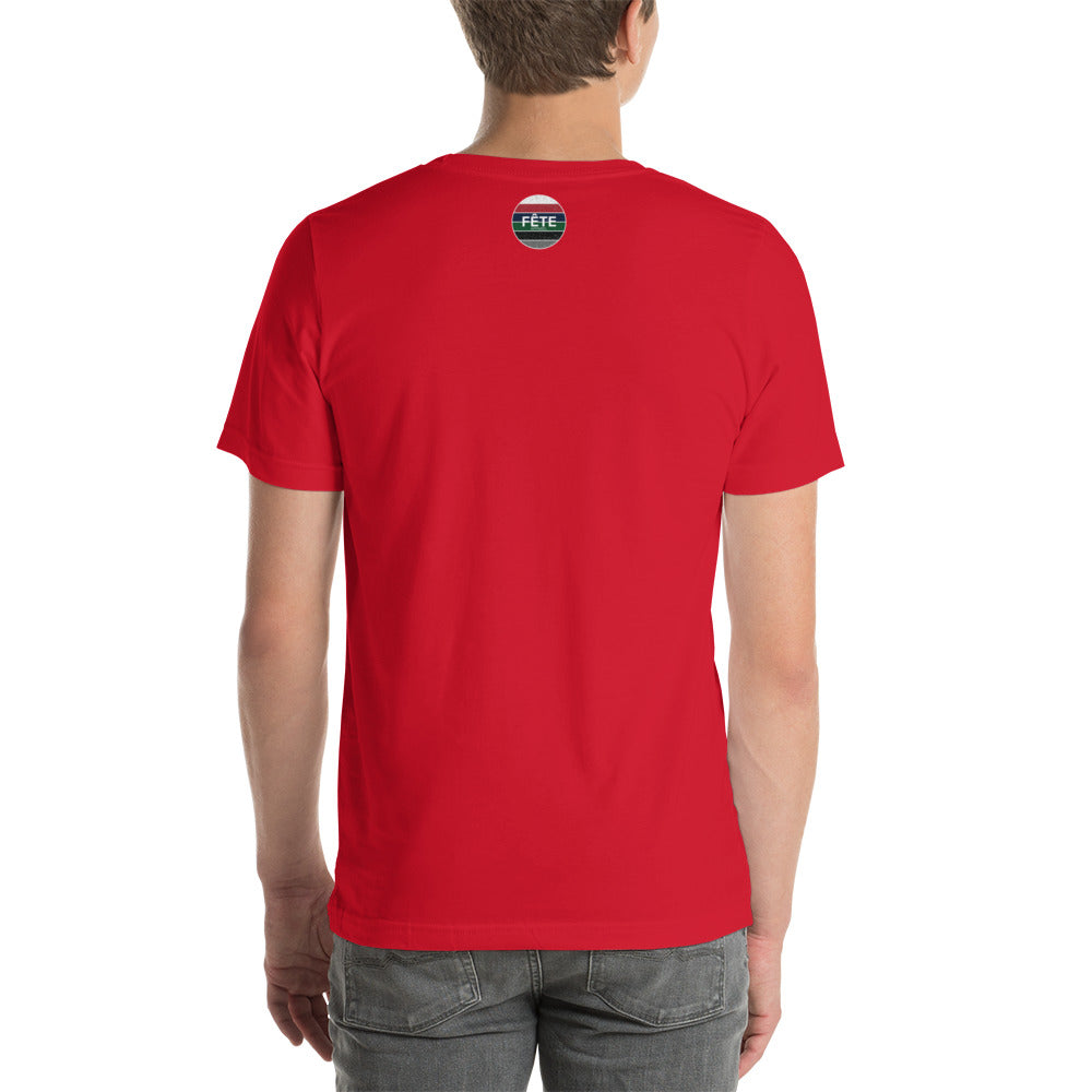 Adult T-Shirt "HEADINGLEY, MB" Embroidered in Classic White on Basic Black, French Navy, Canadian Red, Racing Green or Storm Grey