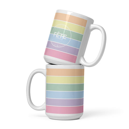 Mug in Fun Fetti Pastel Colours