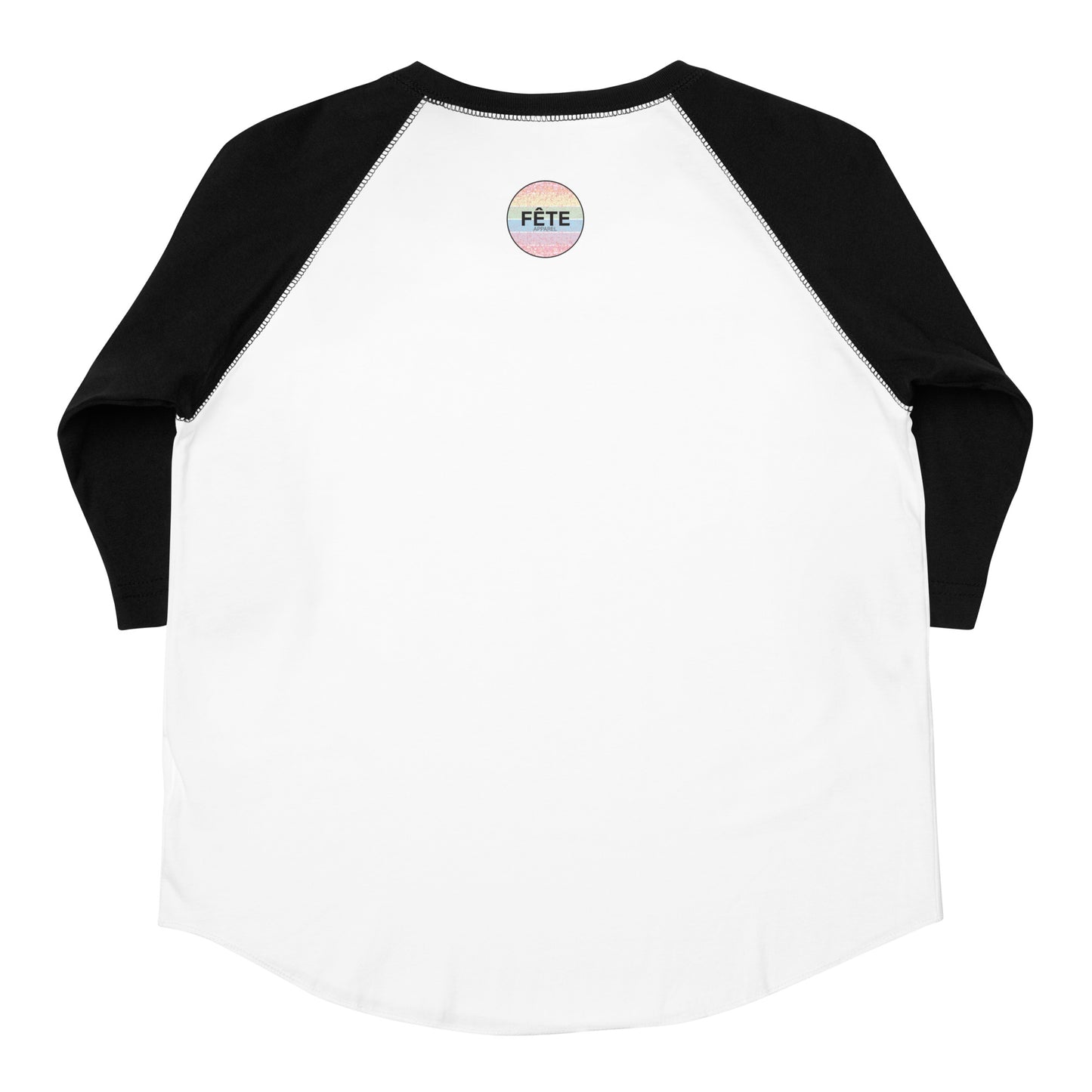 Youth Baseball Shirt "I LOVE SCHOOLING" in Fun Fetti Pastel Colours