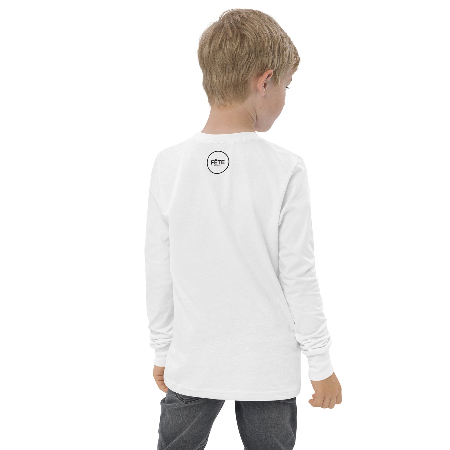 FALL LIMITED EDITION Youth Long-Sleeved Shirt "ALL THE GHOULS LOVE ME" in Basic Black or Classic White