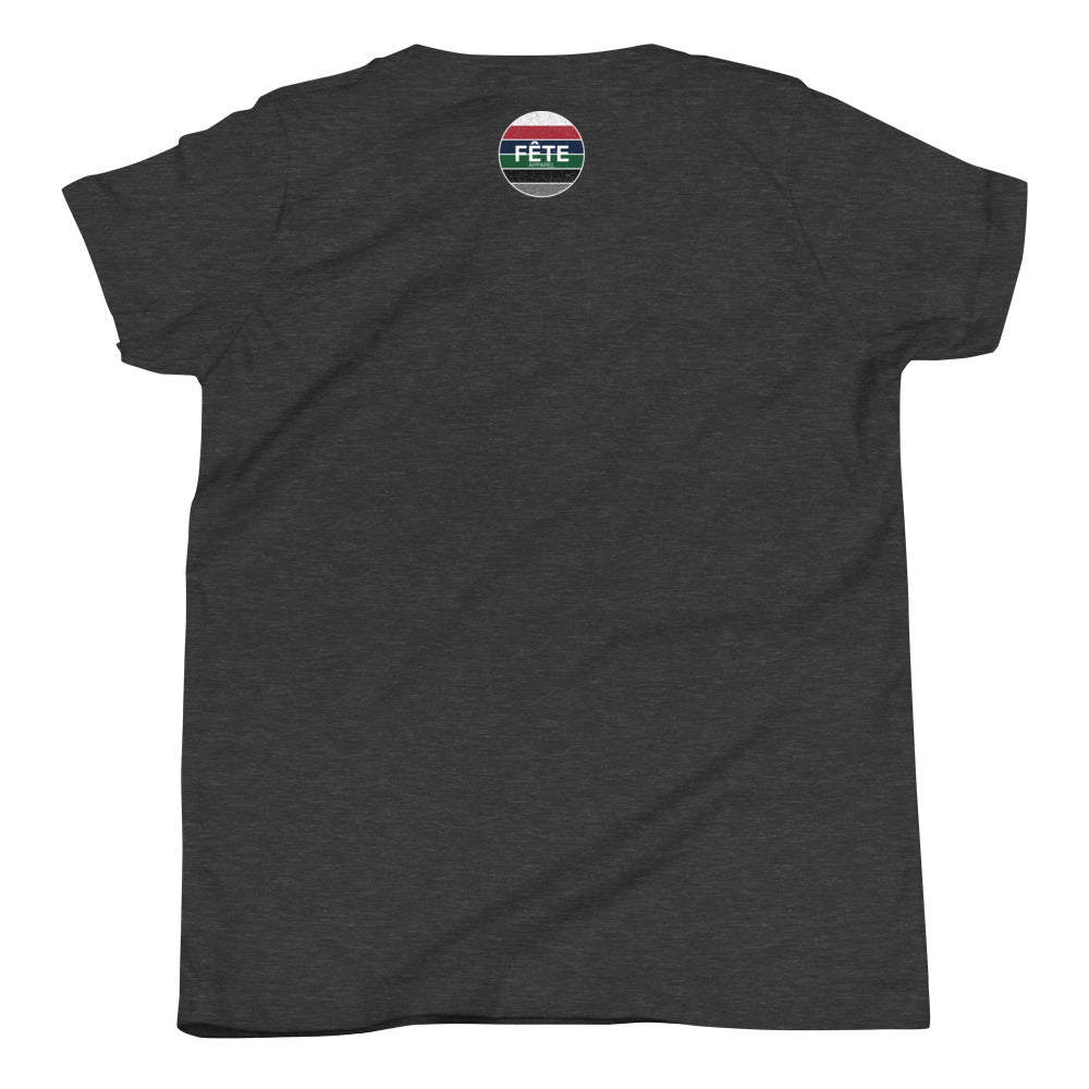 Youth T-Shirt "IF YOU THINK I HAVE ATTITUDE" in Basic Black, French Navy, Canadian Red or Storm Grey Heather
