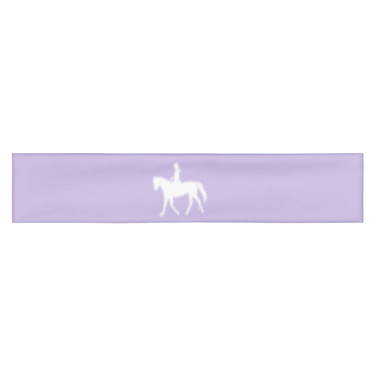 Headband Equestrian in Grape Taffy