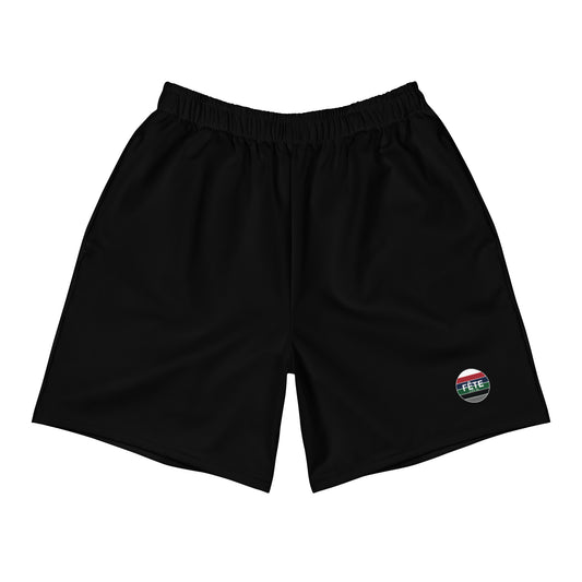 Men's Athletic Shorts in Basic Black