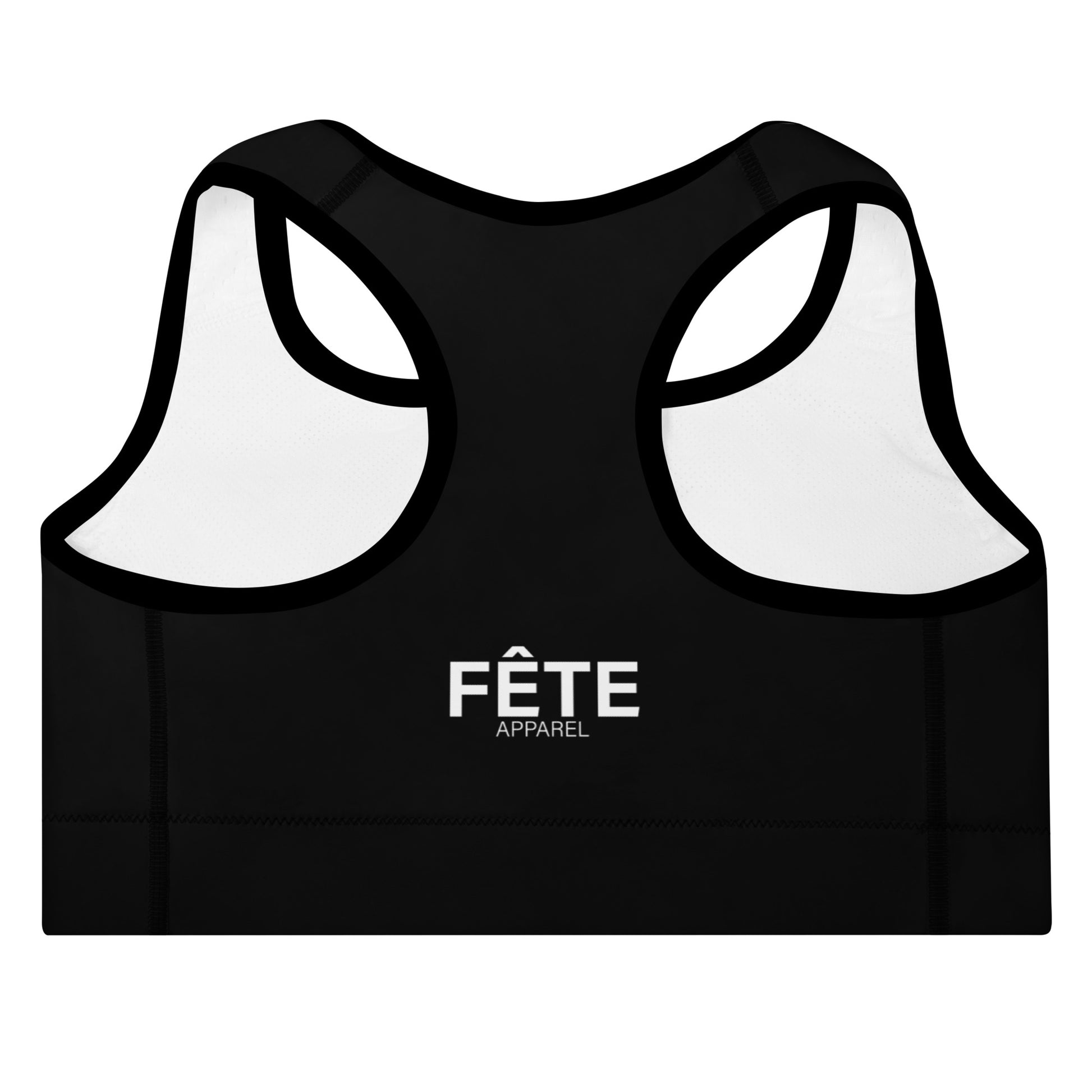 Women's Sports Bra in Basic Black & Classic White – FÊTE Apparel