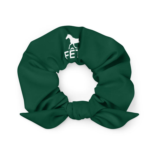 Scrunchie "FÊTE" Equestrian in Racing Green