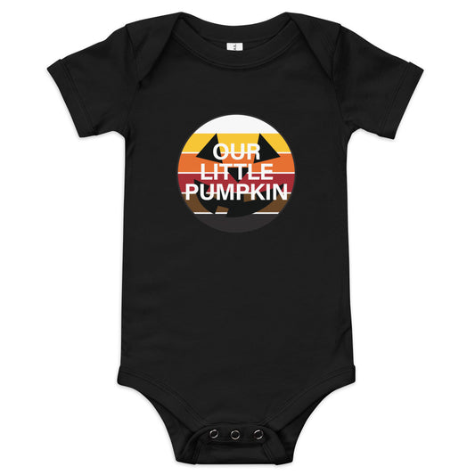 FALL LIMITED EDITION Infant Onesie "OUR LIL' PUMPKIN" on Basic Black or Classic White